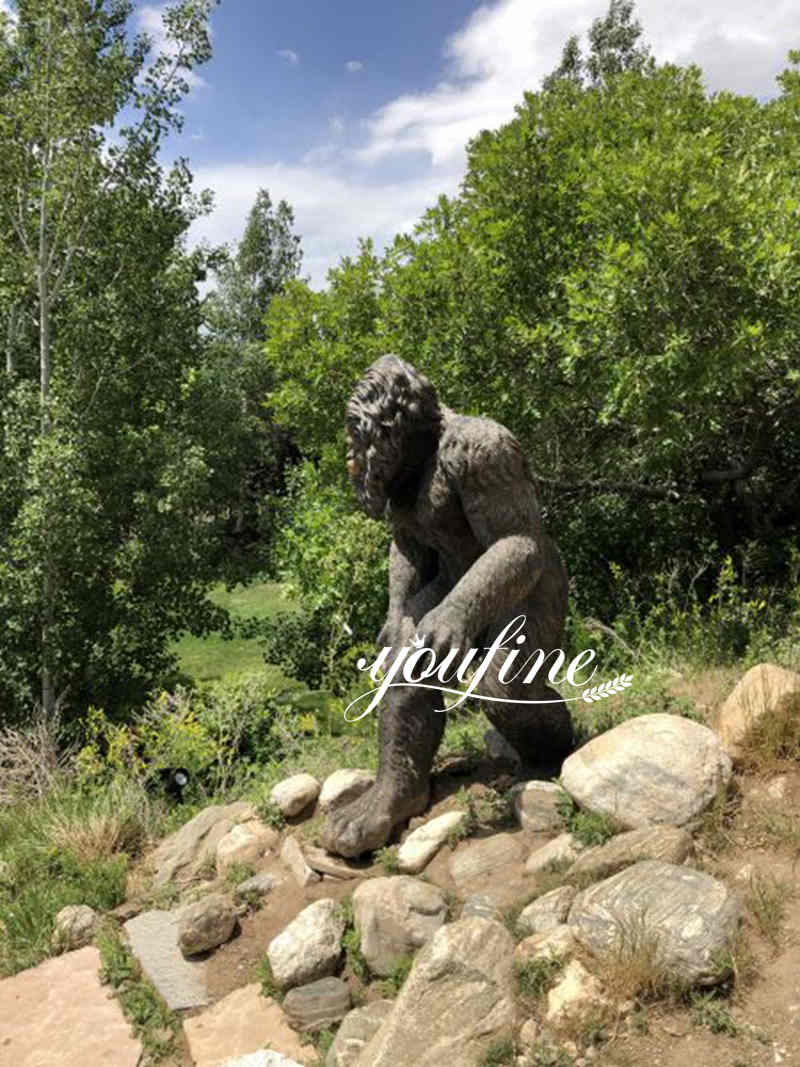 large bigfoot garden statue-YouFine Statue