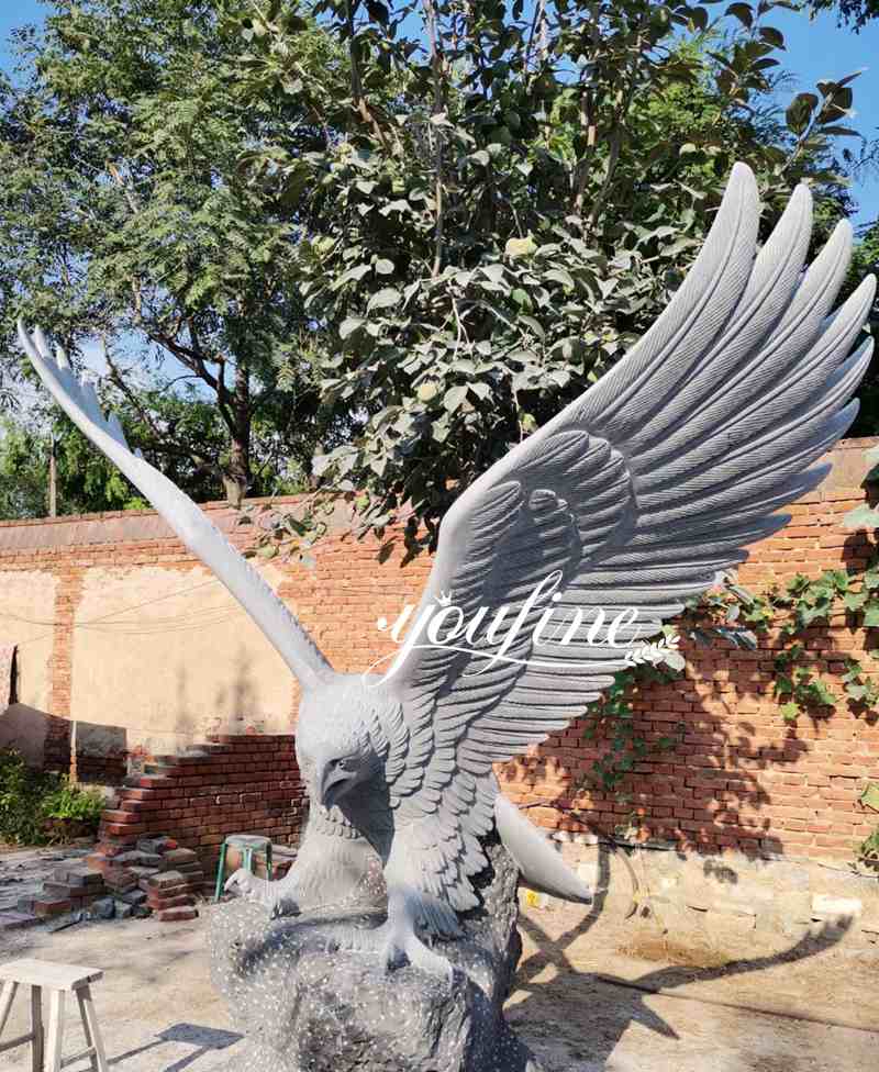 marble eagle statue-01-YouFine Statue