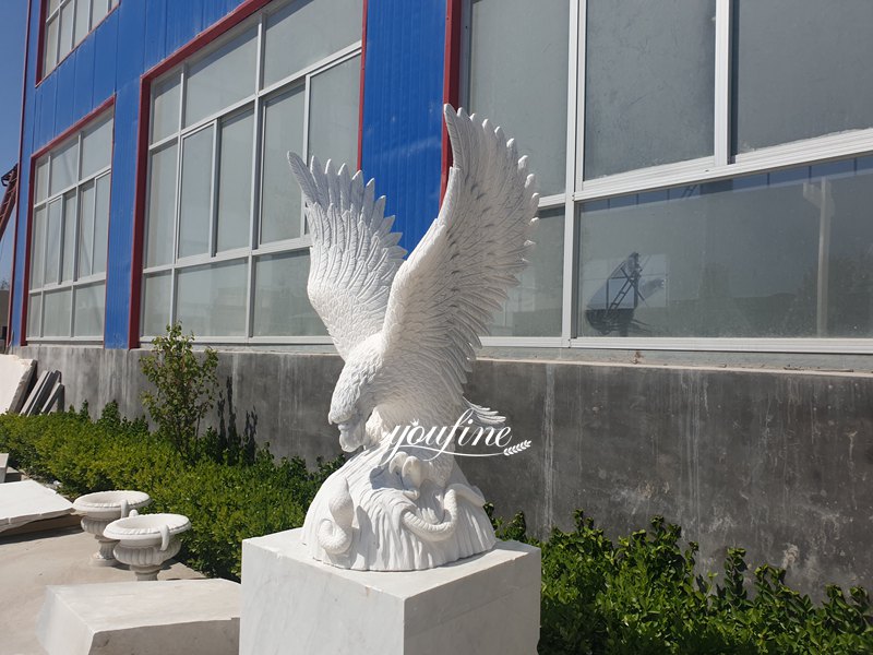 marble eagle statue-02-YouFine Sculpture