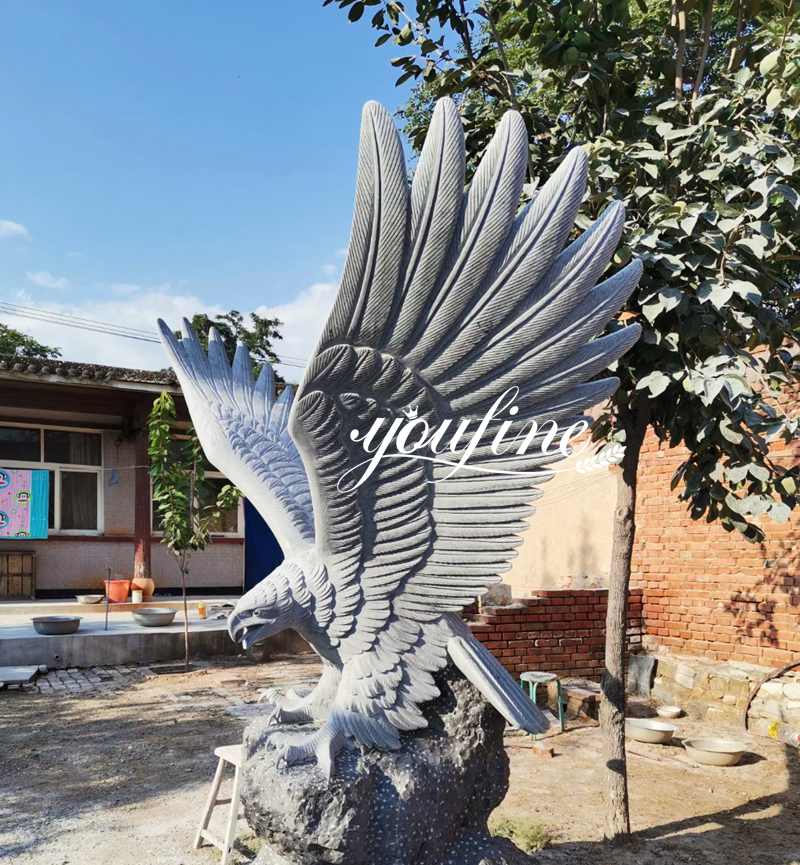marble eagle statue-YouFine Statue