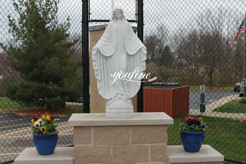 marble virgin mary statue-YouFine Sculpture