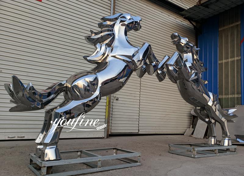 stainless steel horse-YouFine Sculpture