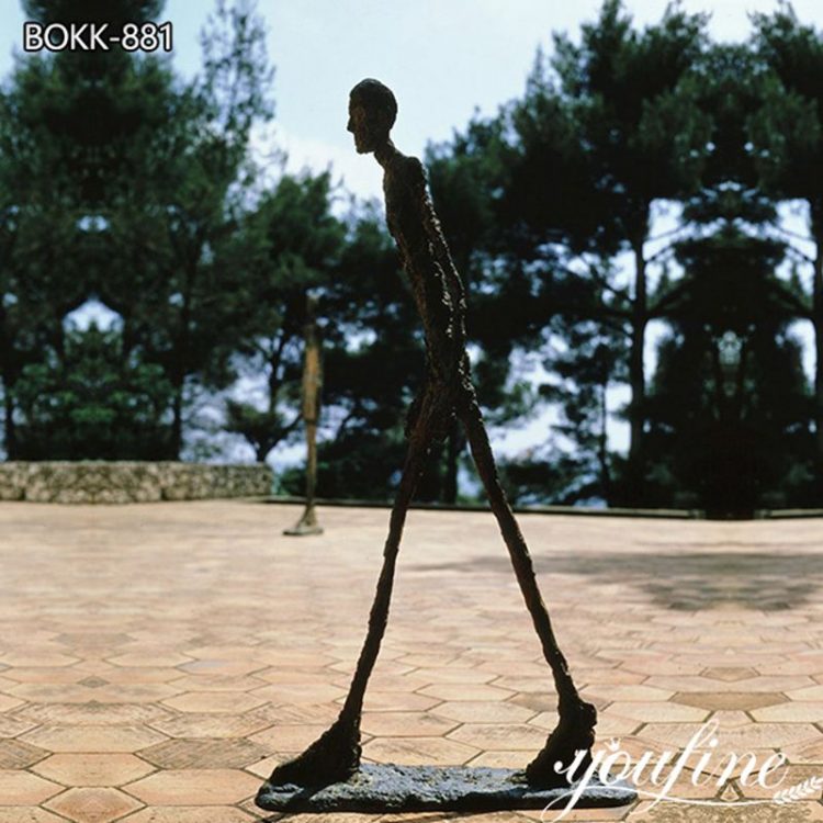 Famous Bronze Walking Man I Rodin Sculpture BOKK-881