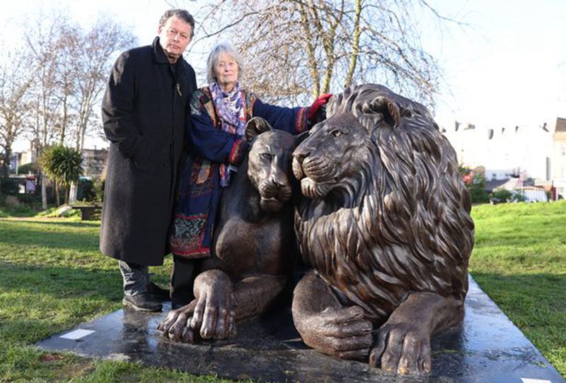 large outdoor lion statues-02-YouFine Sculpture