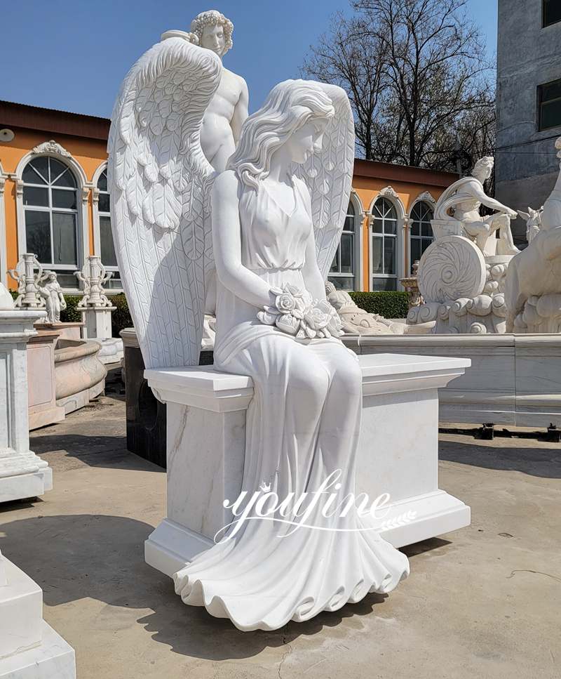 angel headstone designs