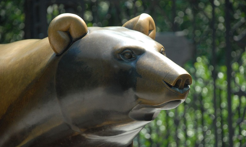 bronze bear sculpture-01