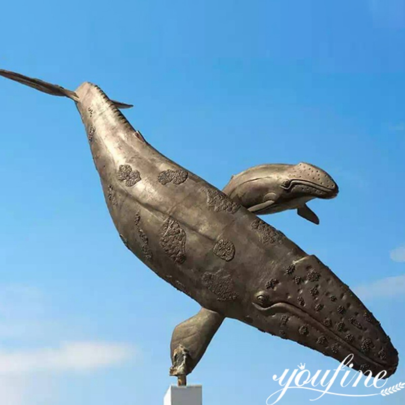 bronze whale statue-02