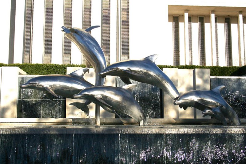 dolphin fountain for sale-01