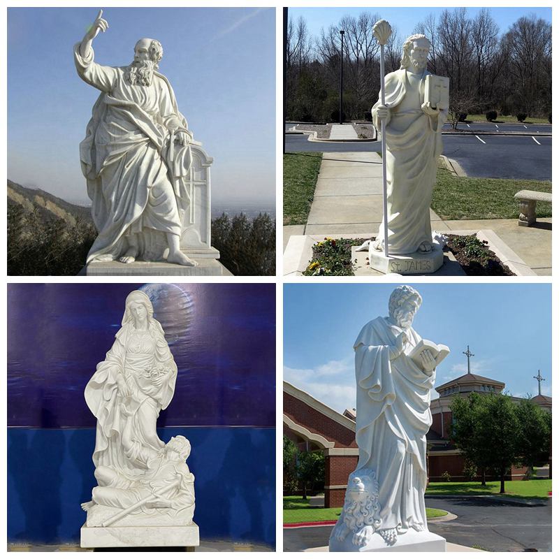 more life size Saint statues for sale