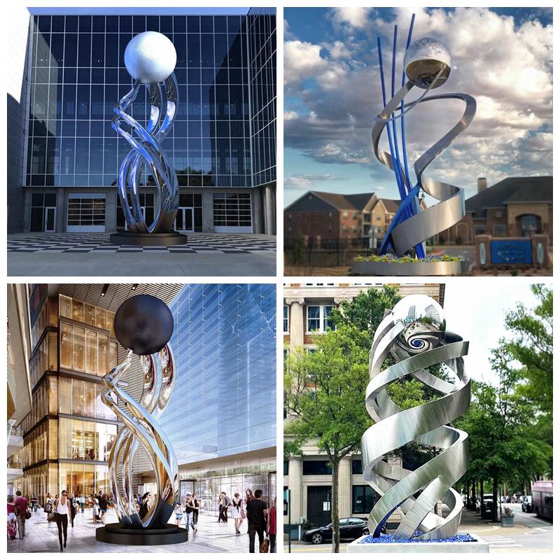stainless steel sculptures-YouFine Sculpture