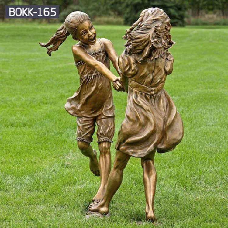 Outdoor Life Size Bronze Female Statues for Sale BOKK-165