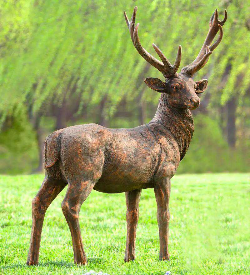bronze deer statue (4)