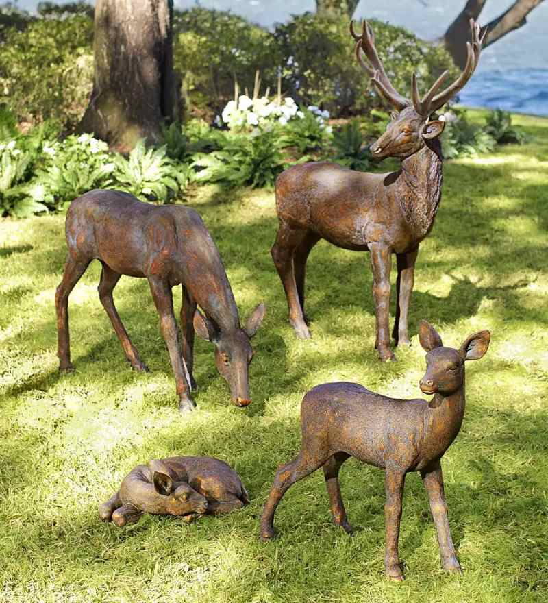bronze deer statue (6)