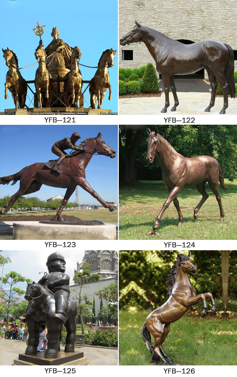 bronze horse statue (9)