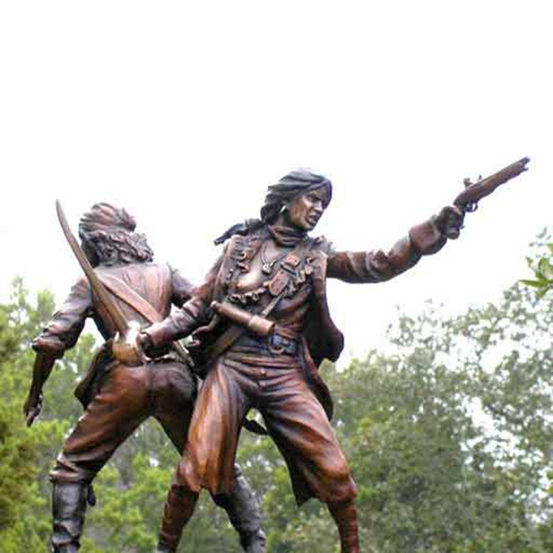 bronze military statue (4)