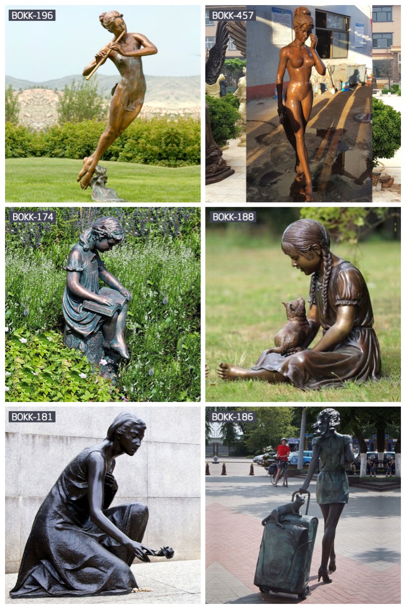 bronze figure statues