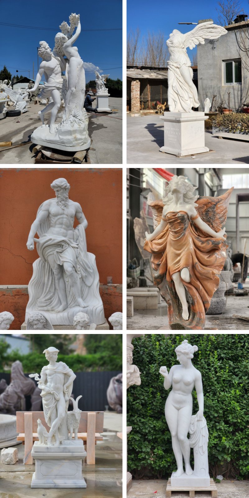 marble statues for garden