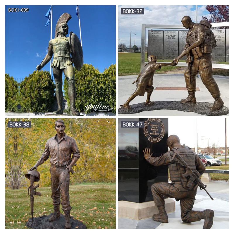 military statues