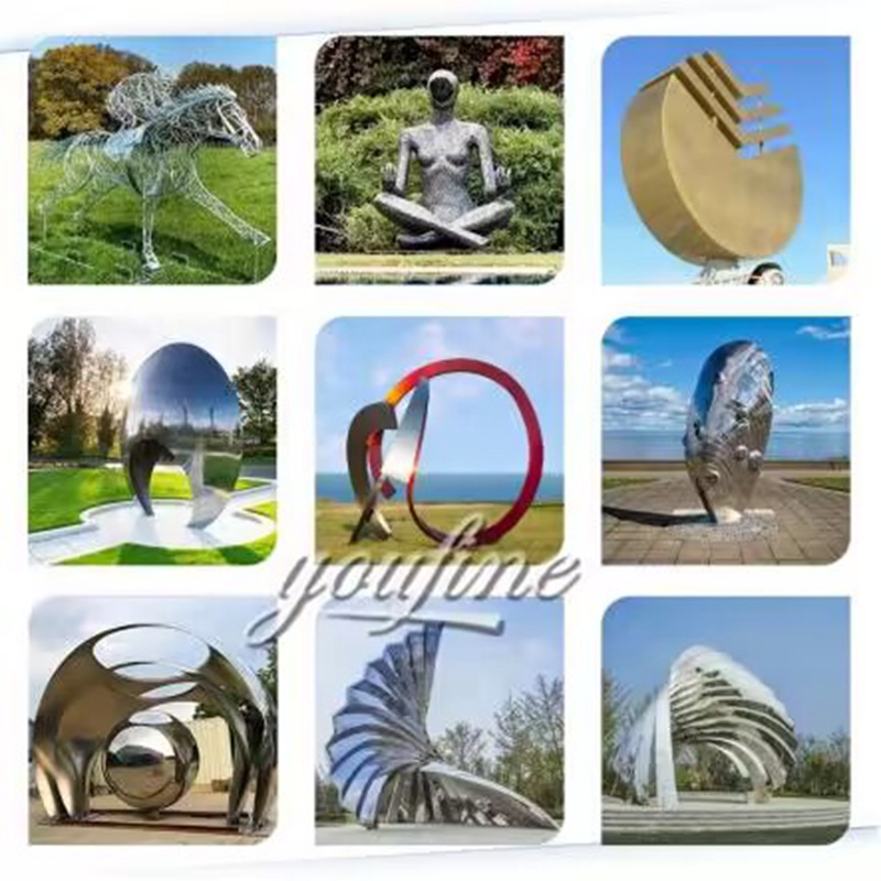 stainless steel abstract sculpture (6)