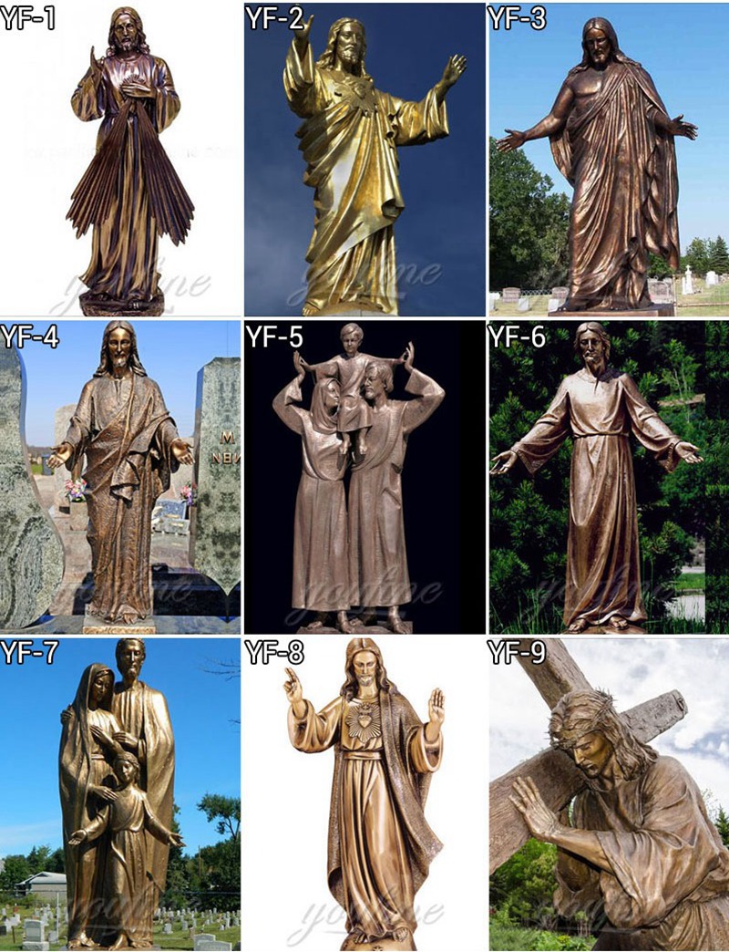 bronze Jesus statue (2)