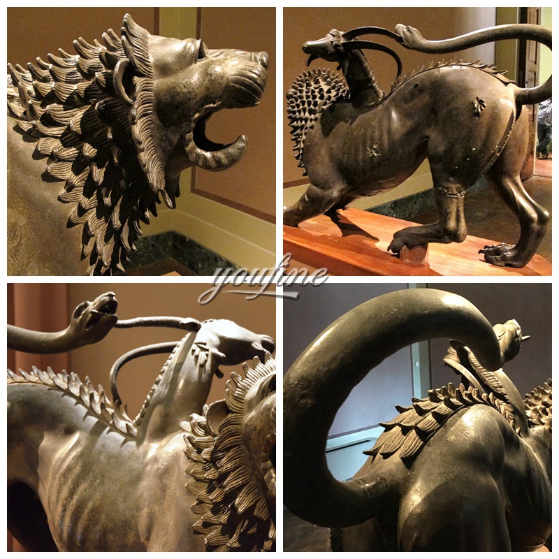 bronze animal statues (2)