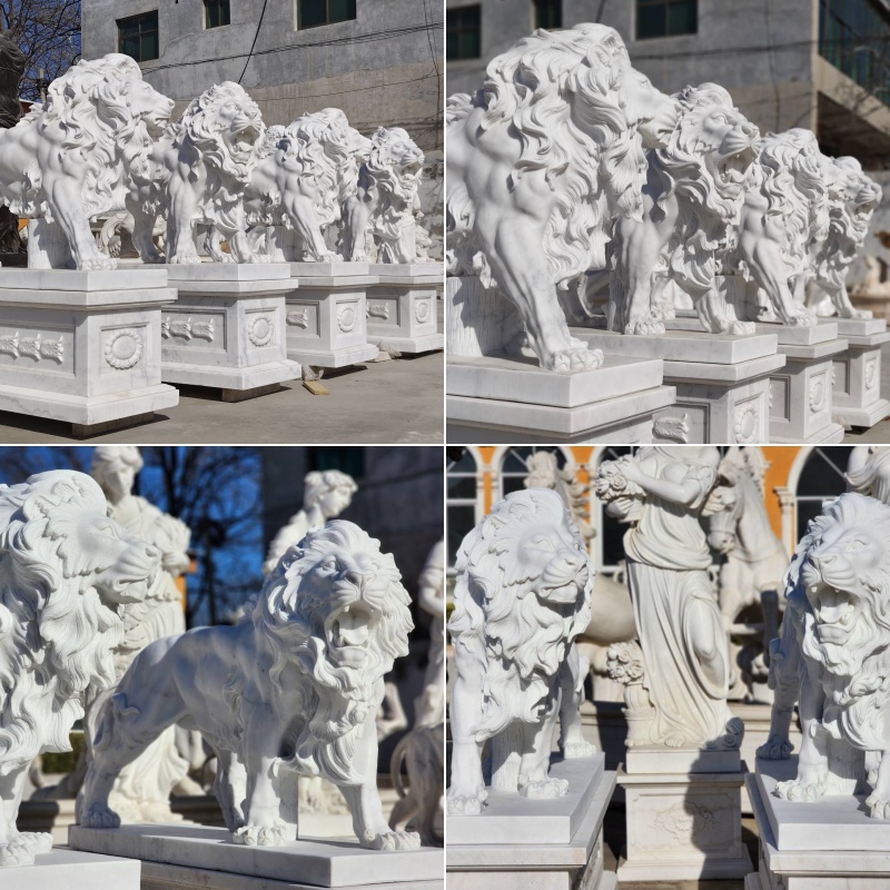marble lion statue for sale (2)