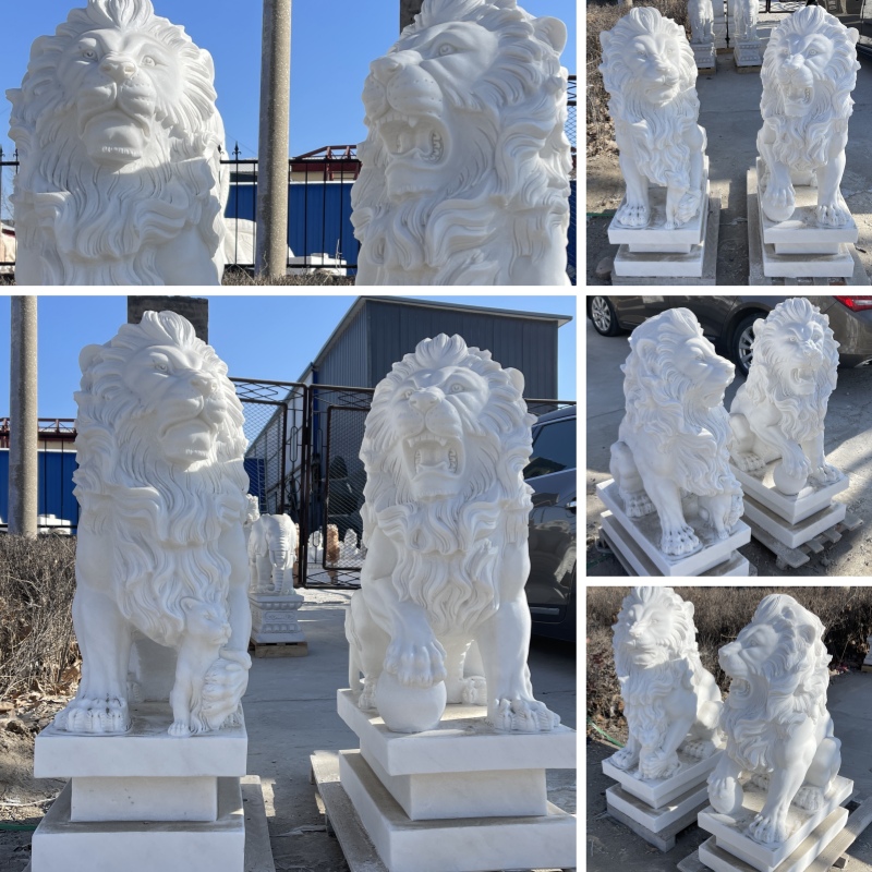 marble lion statues for sale (1)