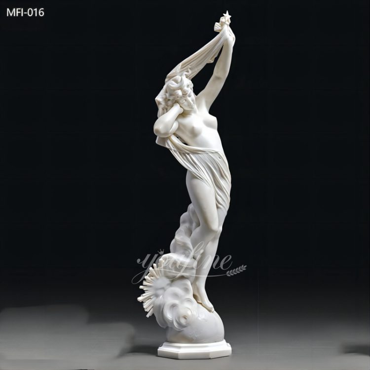 Life Size Hand-carved Sexy Nude Female Marble Sculpture for Sale MFI-016