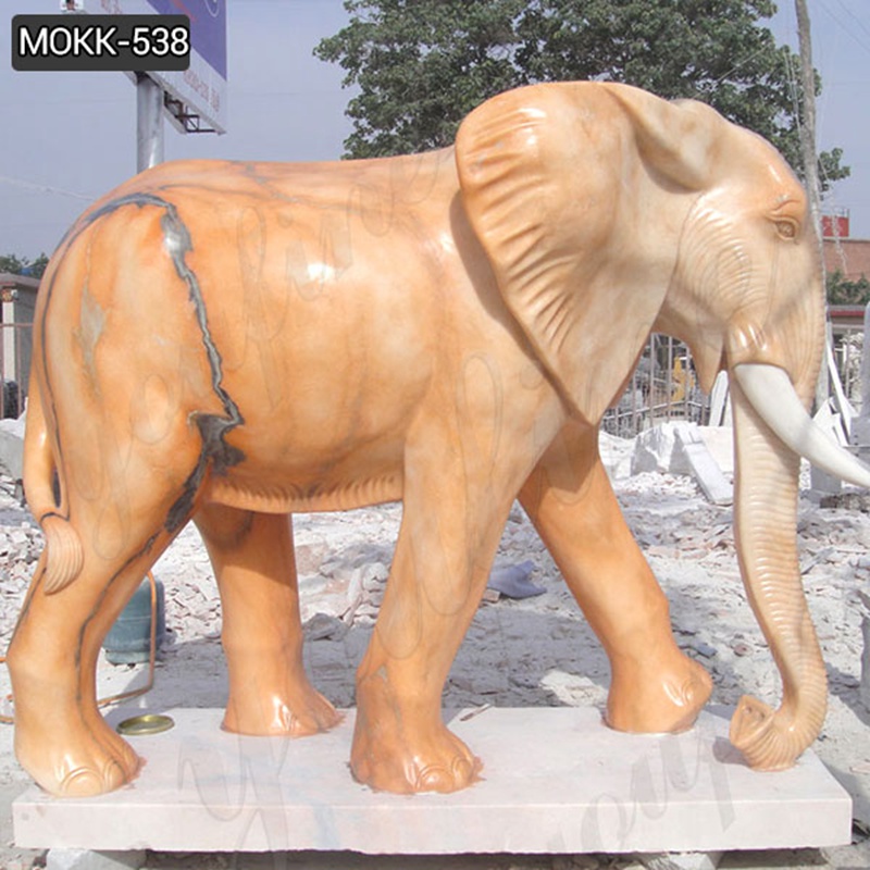 marble elephant statue (2)