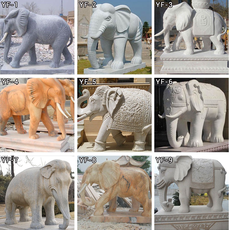 marble elephant statue (4)