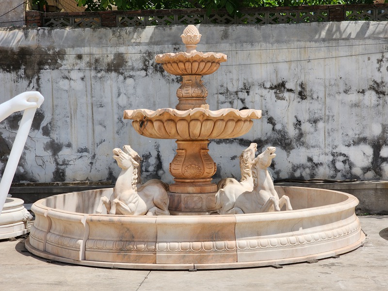marble horse fountain (5)