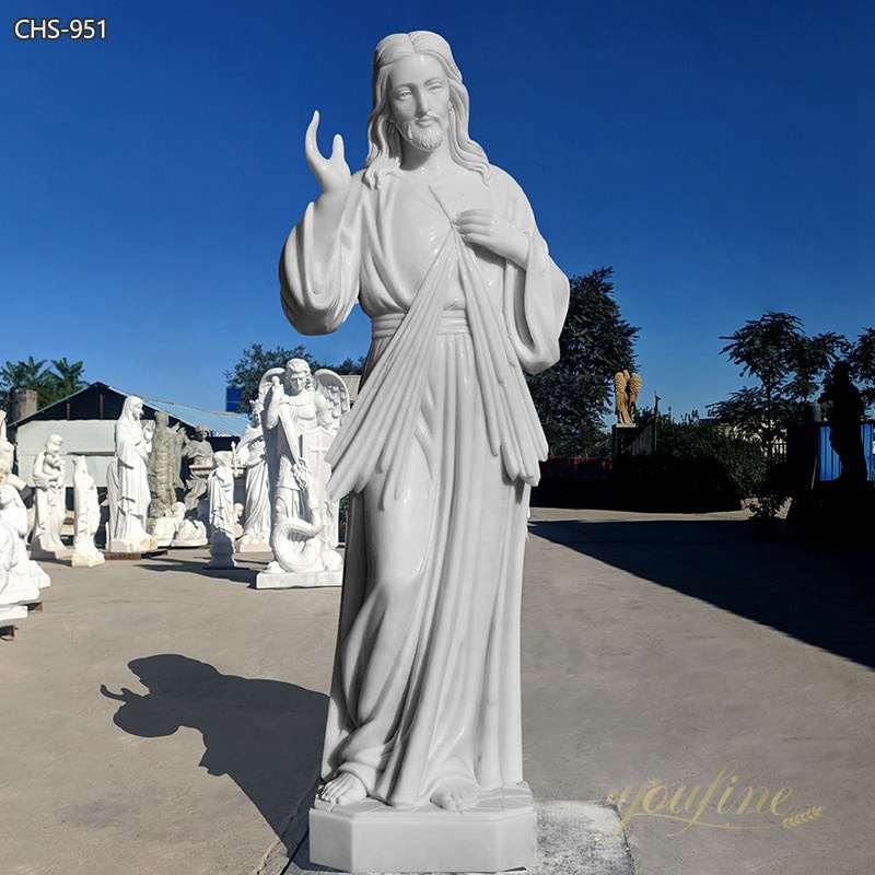 Marble Jesus Statue (1)