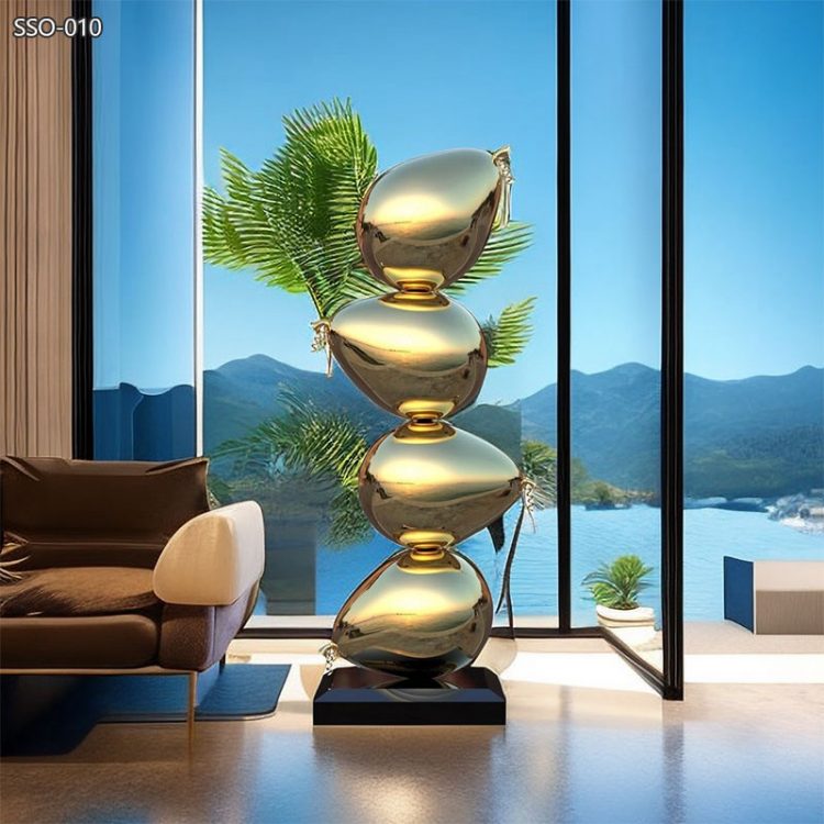 Stainless Steel Giant Balloon Sculpture for Outdoor