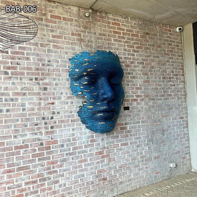 bronze face sculpture (2)