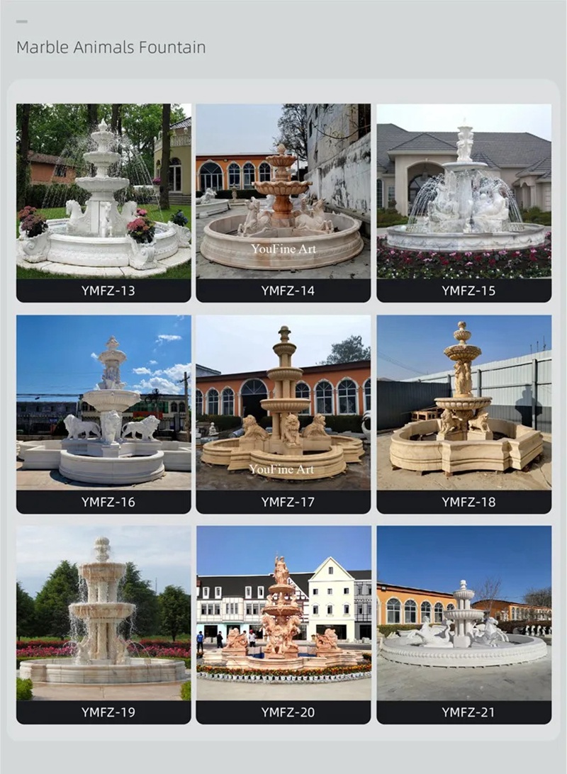 large marble fountain for sale (2)