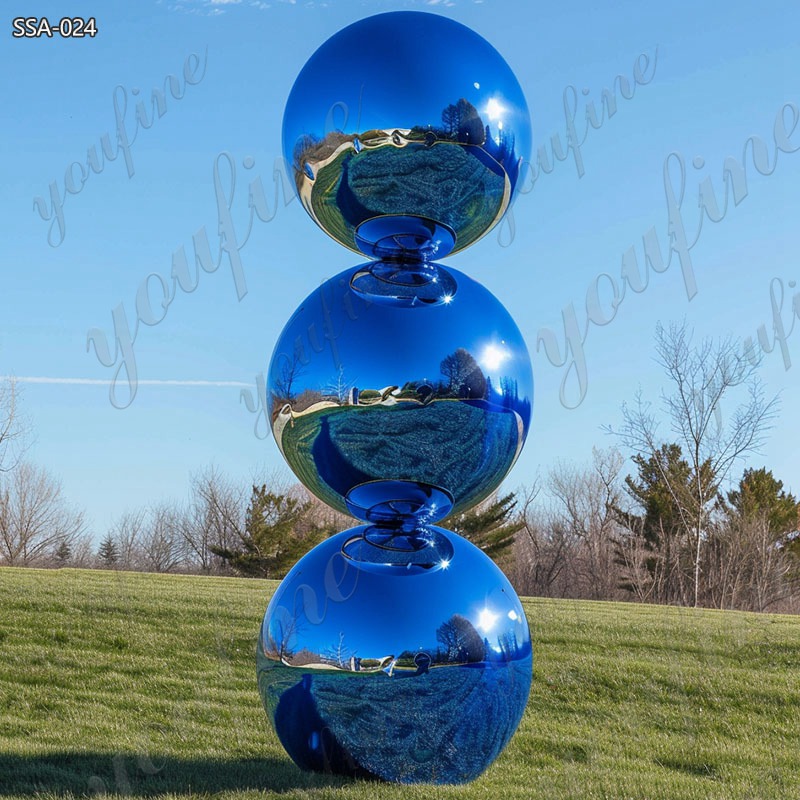outdoor metal ball sculpture (4)