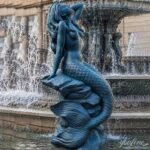 mermaid and fountain