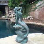 mermaid statue outside