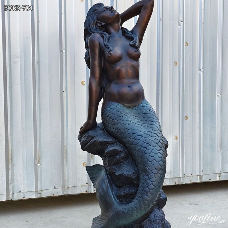 mermaid statues for outside front